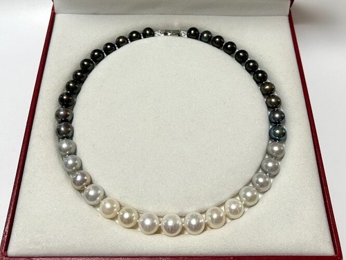 Enorme collana perle tonde - enorme, di